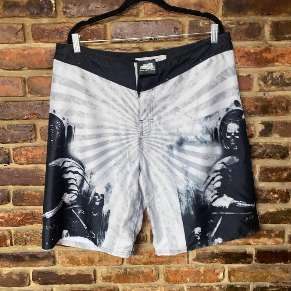 Cage Fighters MMA UFC Lightweight Board Shorts Men's Size 38